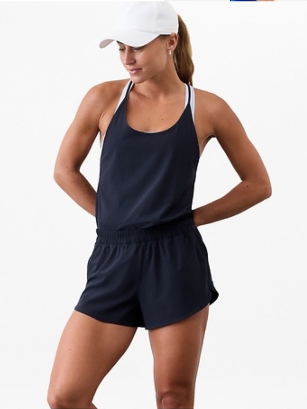 Athleta Speedwork Racerback Active Romper